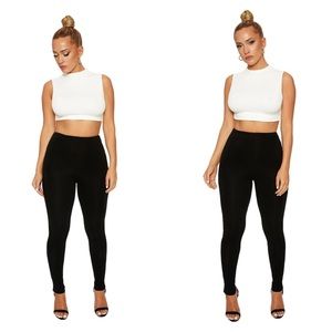 ▪️NAKED WARDROBE NW Feelin Tight Black Leggings▪️